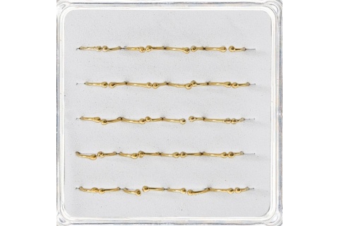 S02-1244 επίχρυσα ατρύπητα