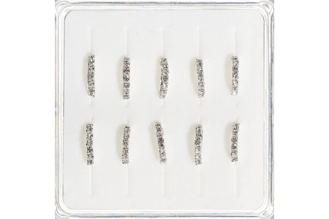 S02-0081 κρίκος με strass 10mm στρογγυλό